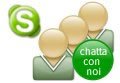 Aggiungici a Skype e chatta con noi