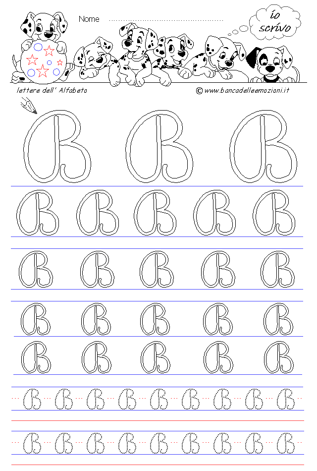 Lettere Dell Alfabeto Lettera B Direzionalita Della Scrittura In Corsivo Corsivo Maiuscolo Scrivere Con La Traccia Iniziare A Scrivere Bambini Alfabeto Disgrafia Disgrafismo Disegni Colorare Numeri Aritmetica Bambini E