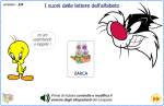 I suoni delle Lettere dell'Alfabeto : A