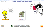 I suoni delle Lettere dell'Alfabeto : E