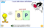 I suoni simili delle Lettere dell'Alfabeto