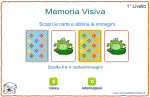 Memoria Visiva - Scopri le carte e abbina le immagini