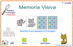 Memoria Visiva - Sequenza di 2 immagini