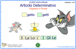 Trova il Singolare e il Plurale dell'Articolo Determinativo giusto