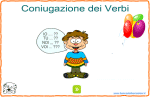 Verbi : Modo Indicativo 