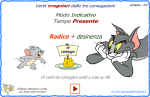 Verbi irregolari delle tre coniugazioni : Modo Indicativo - Tempo Presente - Trova la radice e coniuga