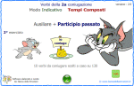 VERIFICA - Verbi regolari e irregolari della 2a coniugazione : Modo Indicativo - Tempi Composti - Trova il Participio passato e coniuga