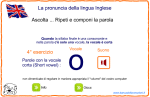 O : Vocale corta - Short vowel