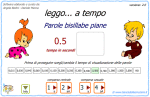 leggo a tempo : Parole bisillabe piane