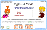 leggo a tempo : Parole trisillabe piane