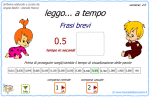 leggo a tempo : Frasi brevi