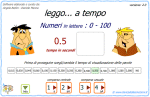 leggo a tempo : Numeri da 0 a 100 in lettere