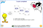 Leggi e Associa : SCA SCO SCU