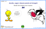 Ascolta/Leggi e Associa immagini: Parole che iniziano con BA