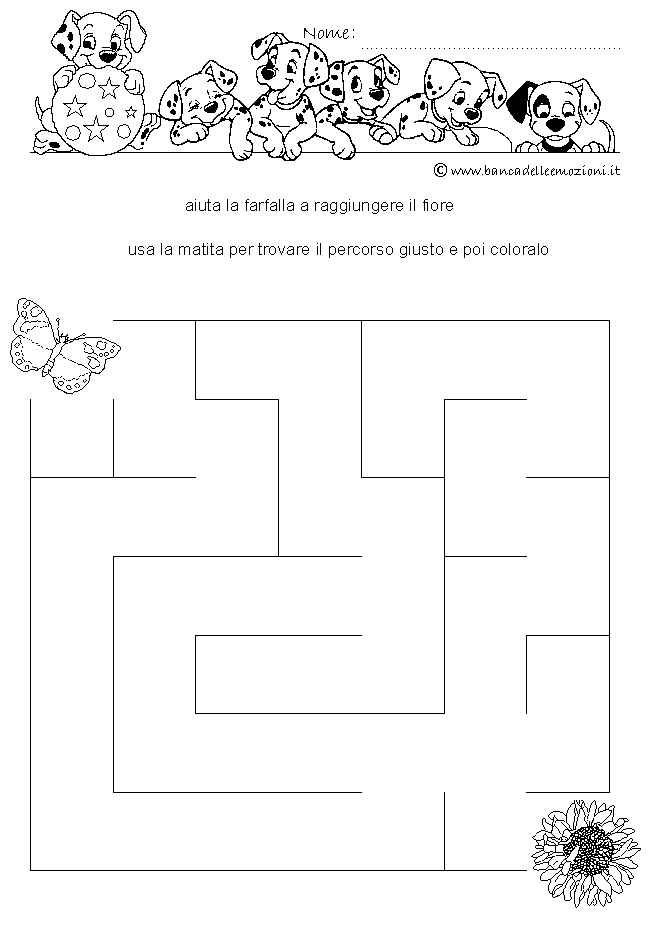 Pregrafismo - coordinazione oculo manuale