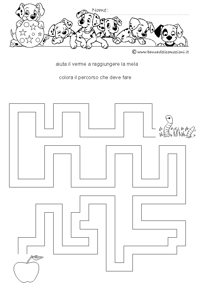 Pregrafismo - coordinazione oculo manuale