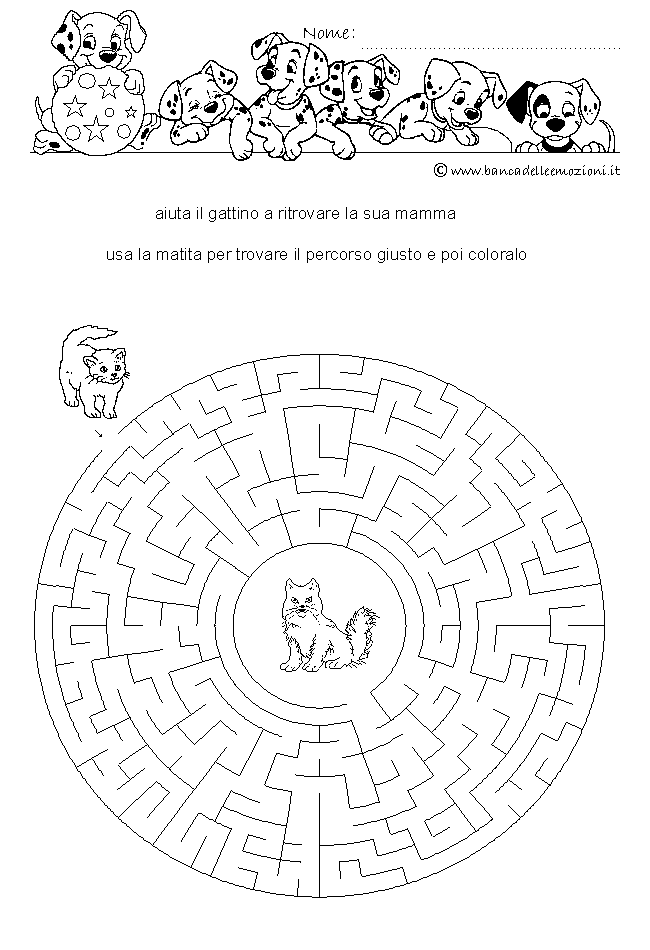 Pregrafismo - coordinazione oculo manuale