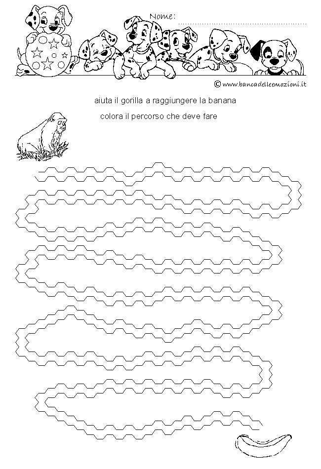 Pregrafismo - coordinazione oculo manuale