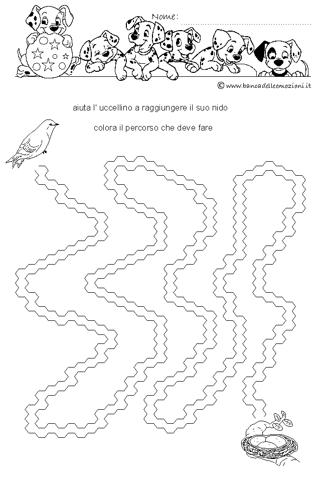 Pregrafismo - coordinazione oculo manuale