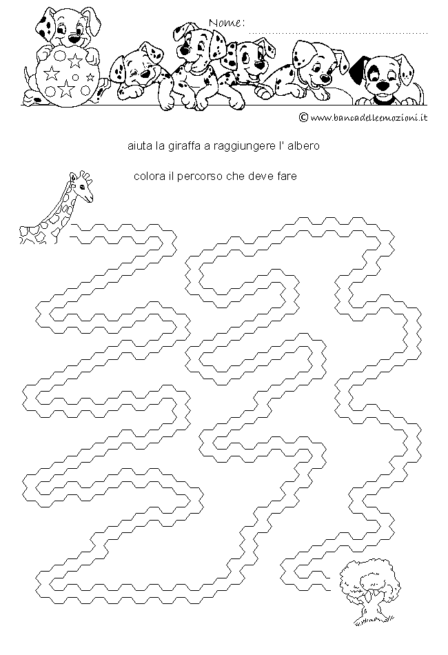 Pregrafismo - coordinazione oculo manuale