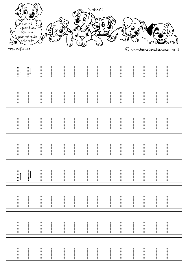 Pregrafismo Coordinazione Oculo Manuale