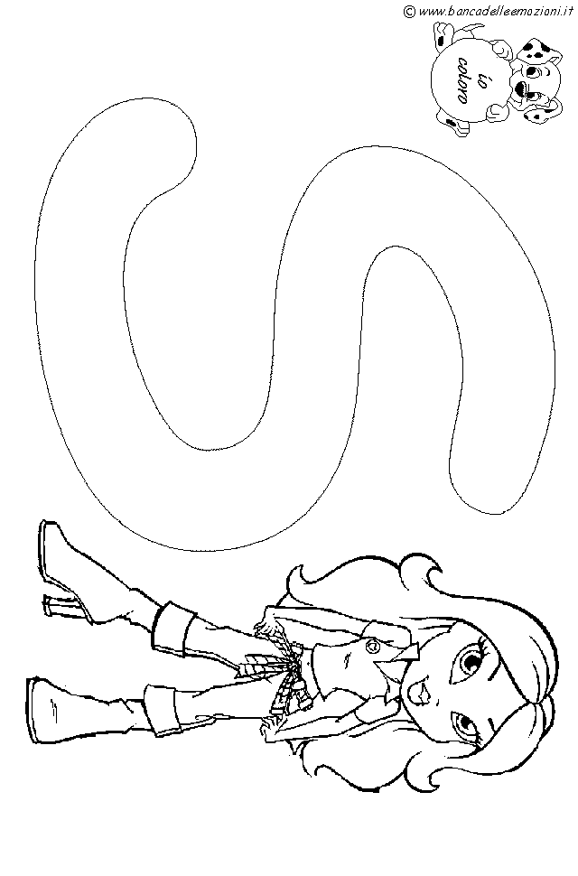 Bratz Alfabeto lettera S