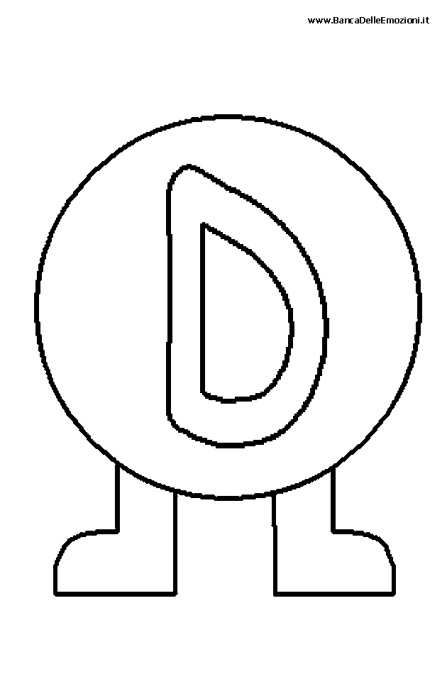 Alfabeto lettera D