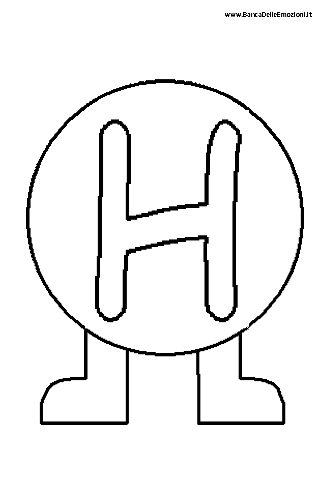 Alfabeto lettera H