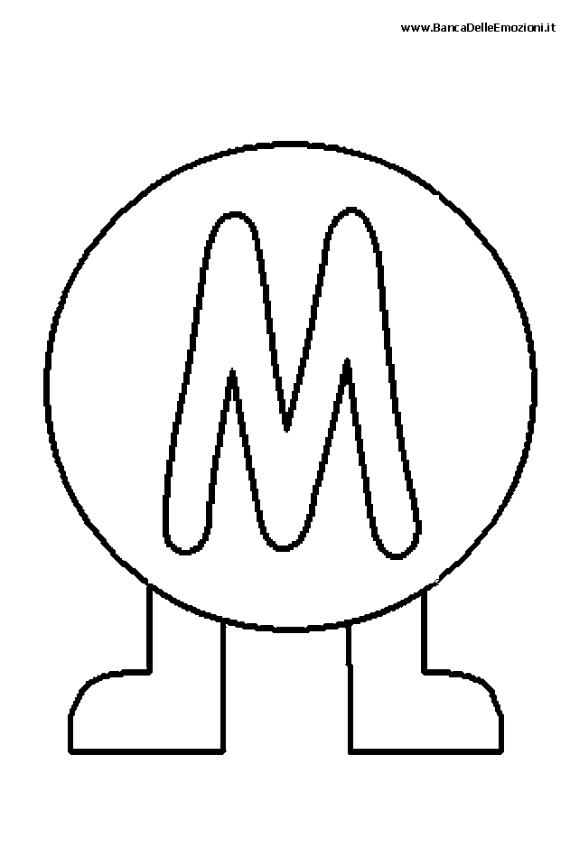 Alfabeto lettera M