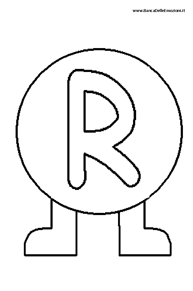 Alfabeto lettera R