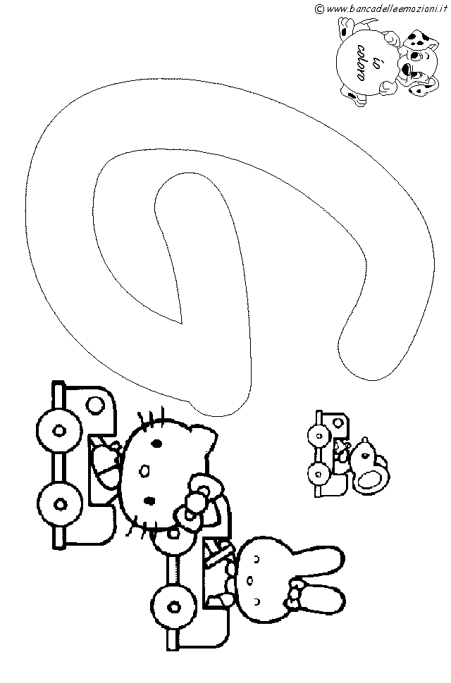 Hello Kitty Alfabeto lettera G