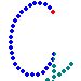 Alfabeto - Lettera G Corsivo maiuscolo - scrivere senza la traccia