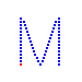Alfabeto - Lettera M da colorare