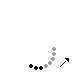 Pregrafismo - linee curve cerchio piccolo