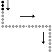 Pregrafismo - Linee verticale - linee orizzontali