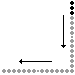 Pregrafismo - Linea verticale - linea orizzontale