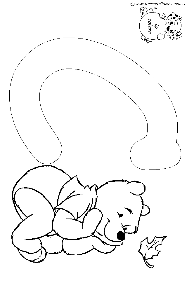 Winnie the Pooh Alfabeto lettera C