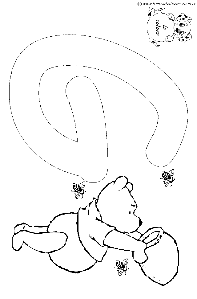 Winnie the Pooh Alfabeto lettera G