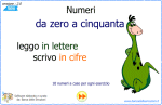 Leggo lettere - Scrivo cifre : numeri 0 - 50