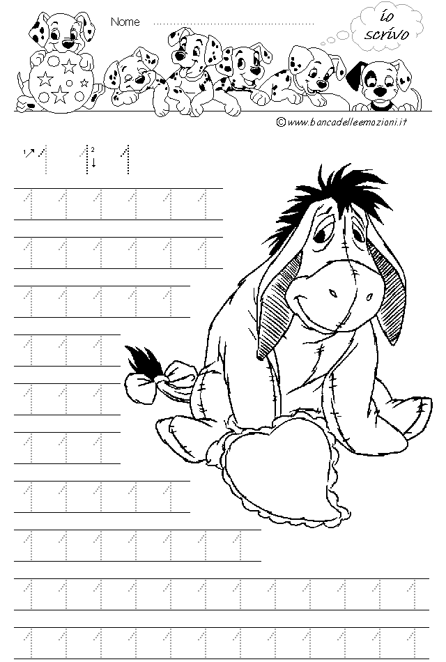 Winnie the Pooh Numero UNO 1
