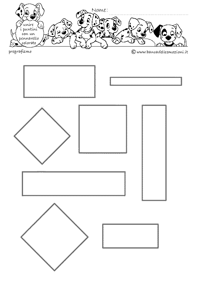Pregrafismo - coordinazione oculo manuale