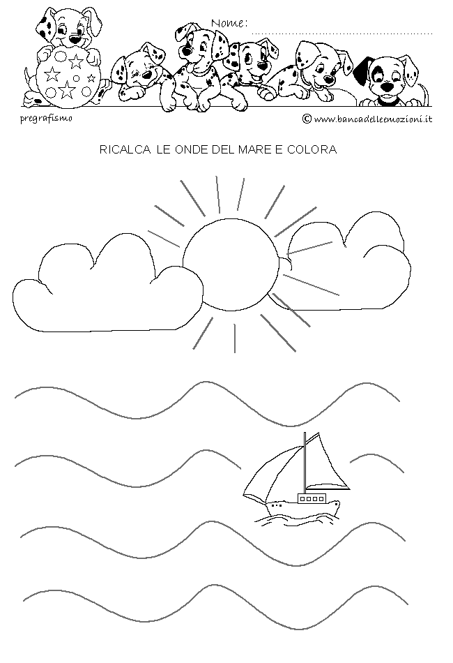 Pregrafismo - coordinazione oculo manuale