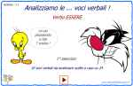Analisi grammaticale di Voci Verbali