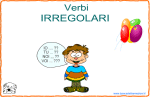 Verbi Seconda Coniugazione